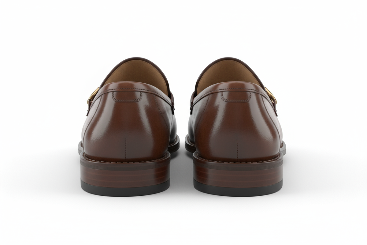 HorseBit Elegance - Luxury Leather Loafers