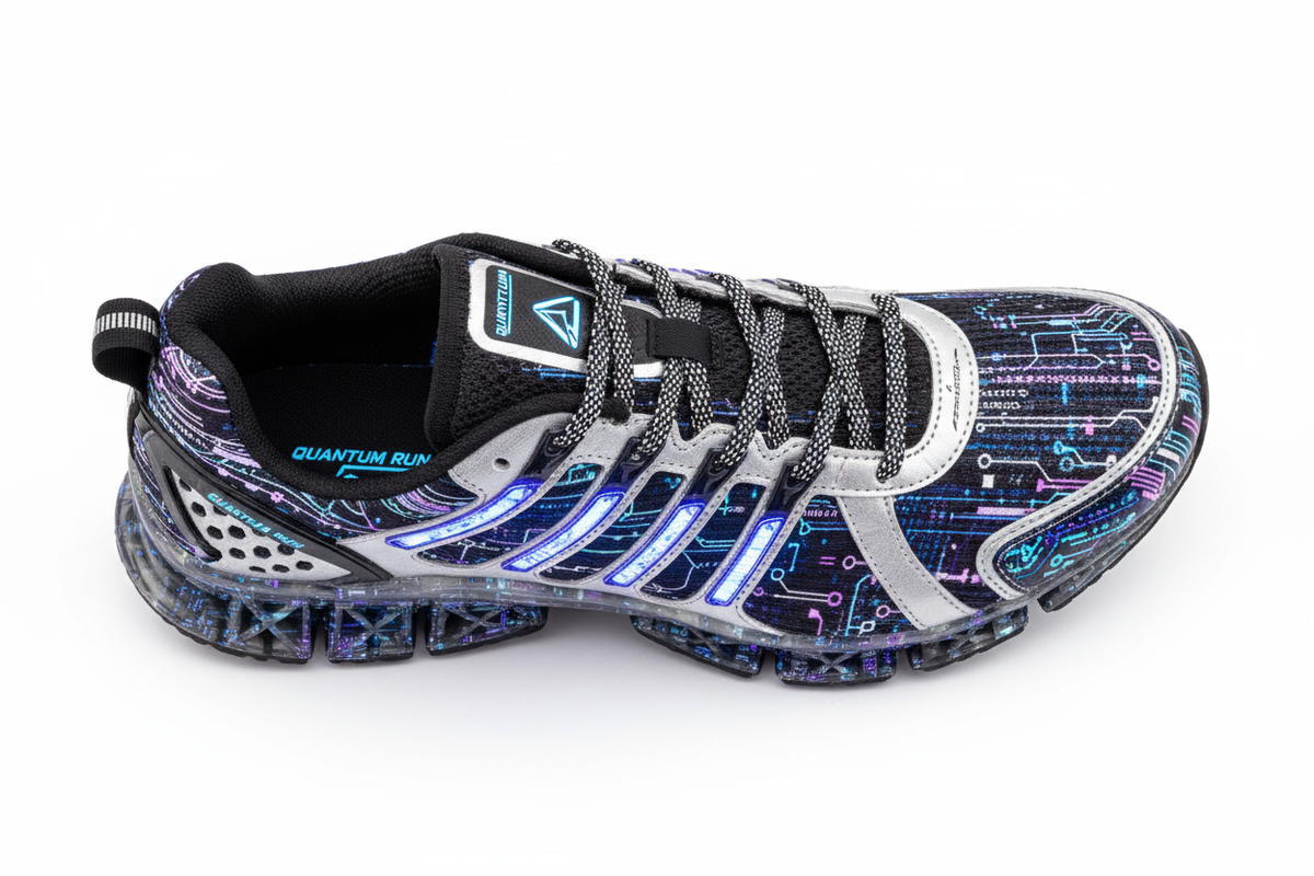 Quantum Run - Tech-Inspired Running Shoe