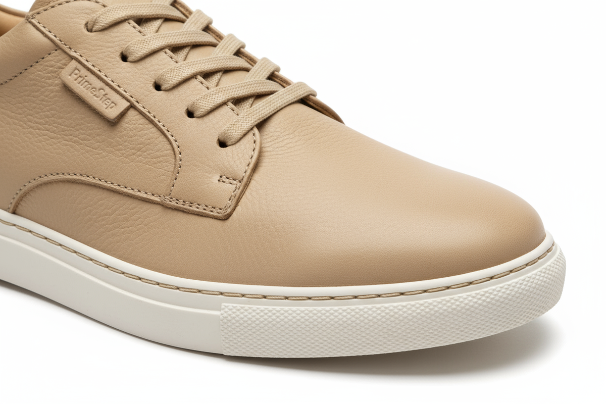 PrimeStep - Soft Leather Low-Top Shoe